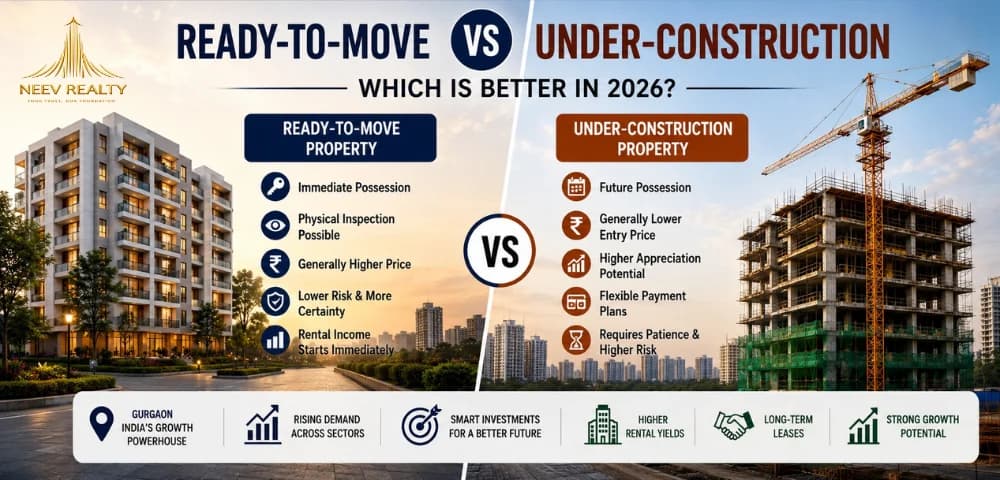Ready-to-Move vs Under-Construction Property: Which Is Better in 2026?