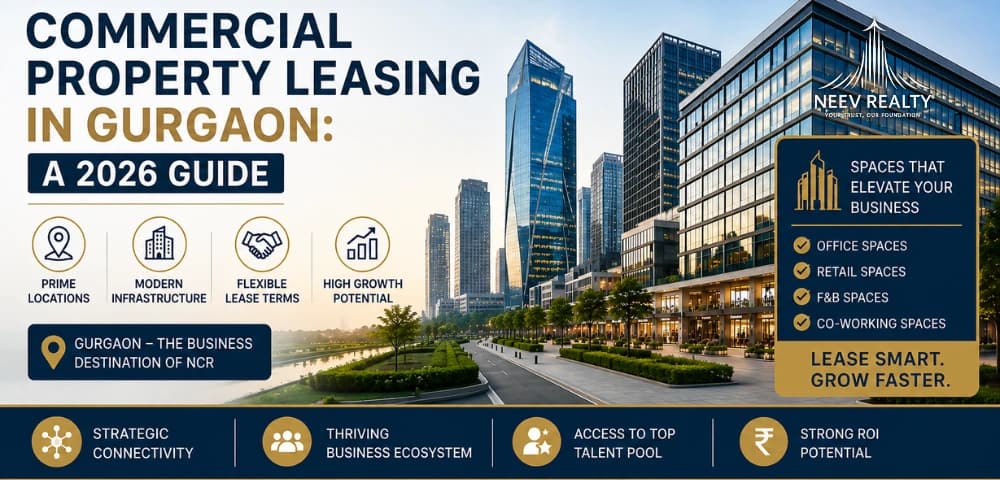 Commercial Property Leasing in Gurgaon: A 2026 Guide