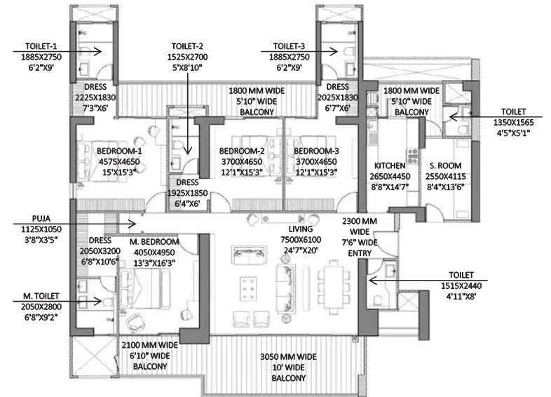 4 BHK