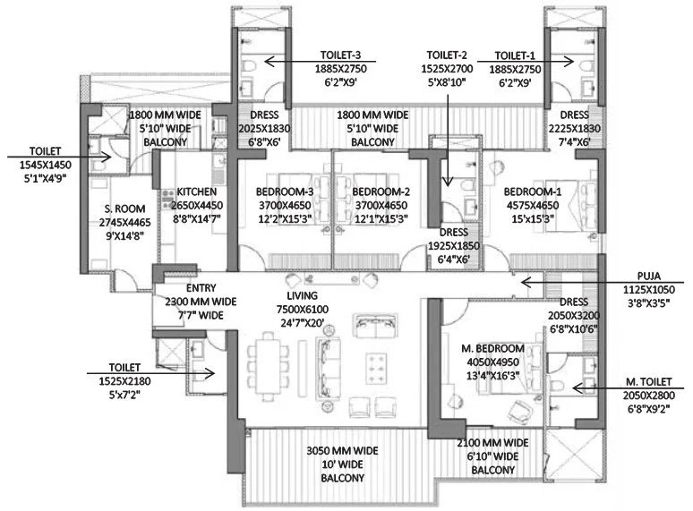 4 BHK