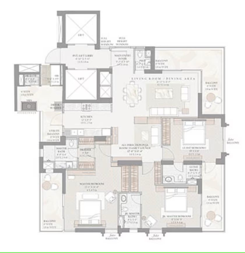 3 BHK