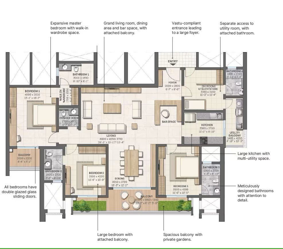 3 BHK