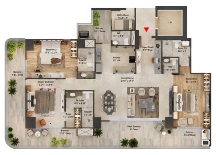 3 BHK