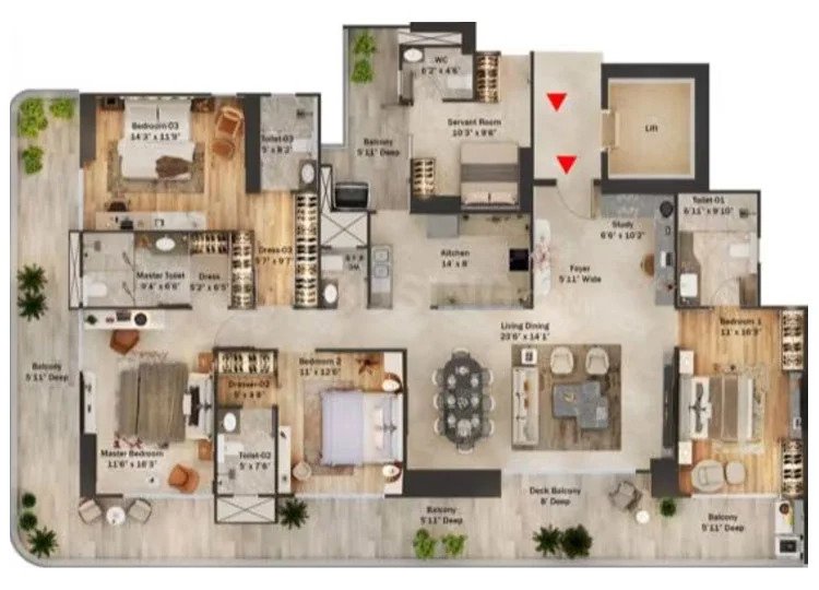 4 BHK