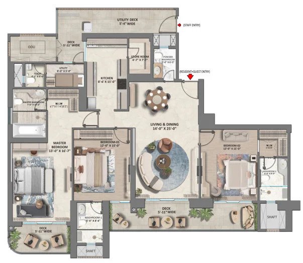 3 BHK
