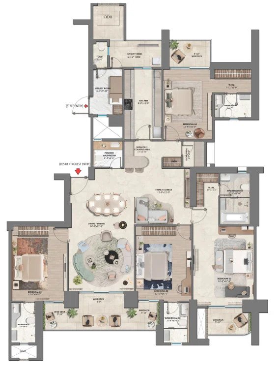 4 BHK