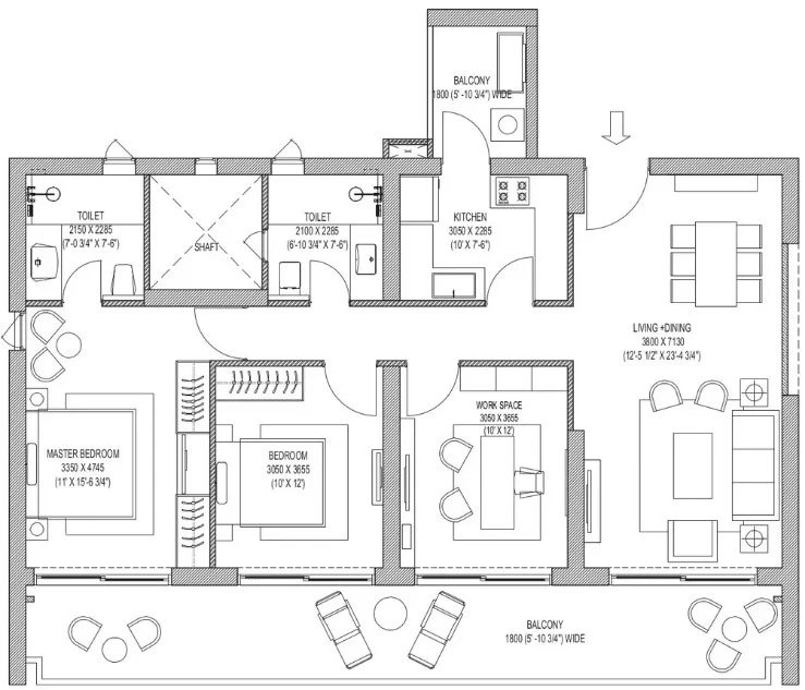 2 BHK