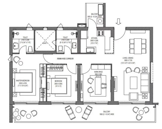 3 BHK