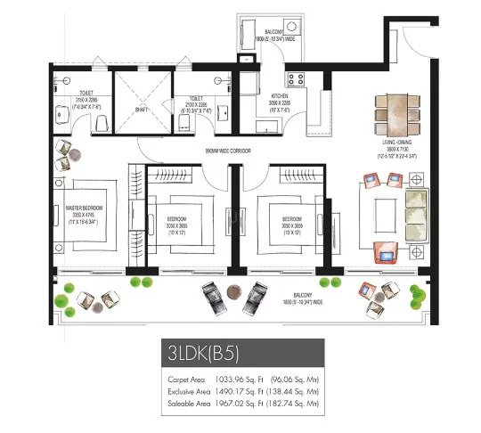 3 BHK
