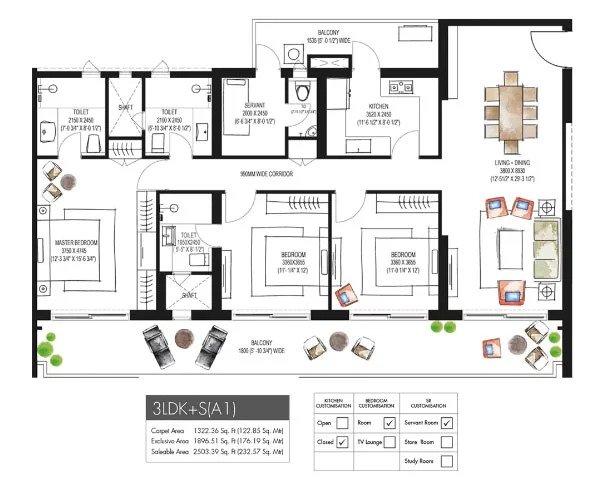 3 BHK