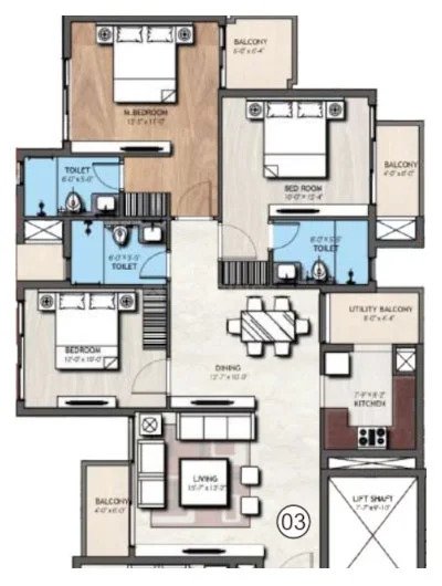 3 BHK