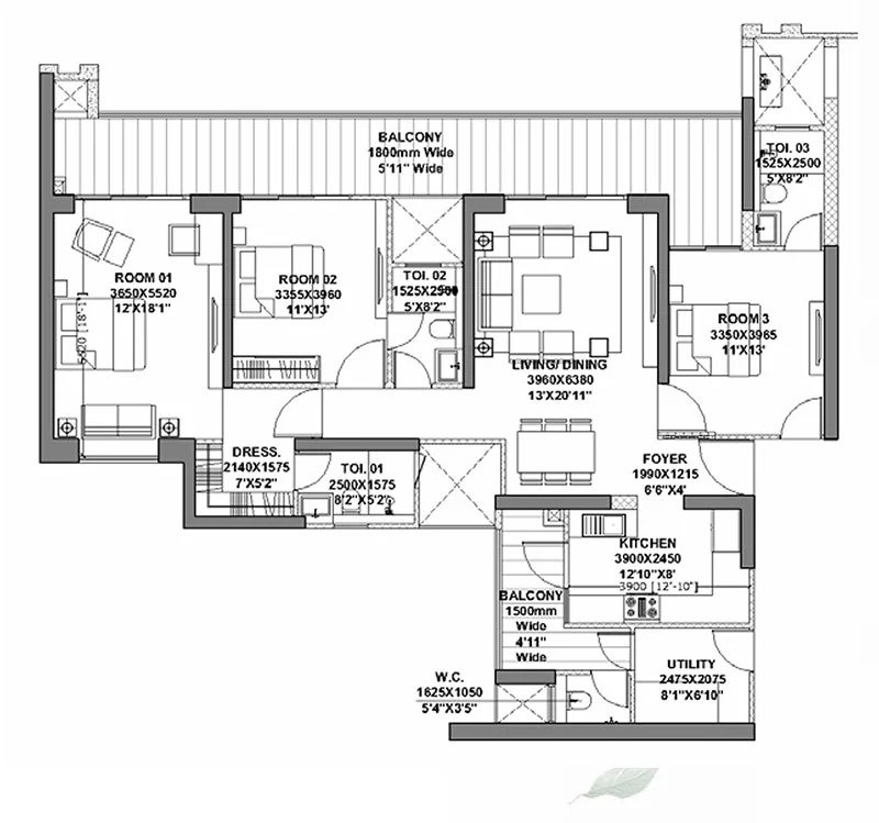 3 BHK