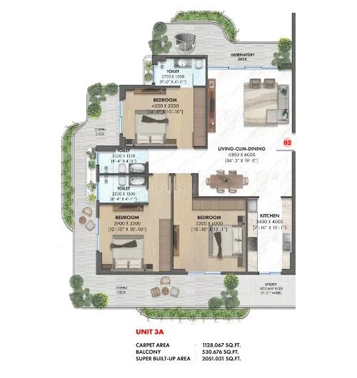 3 BHK