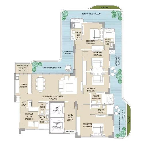 4 BHK