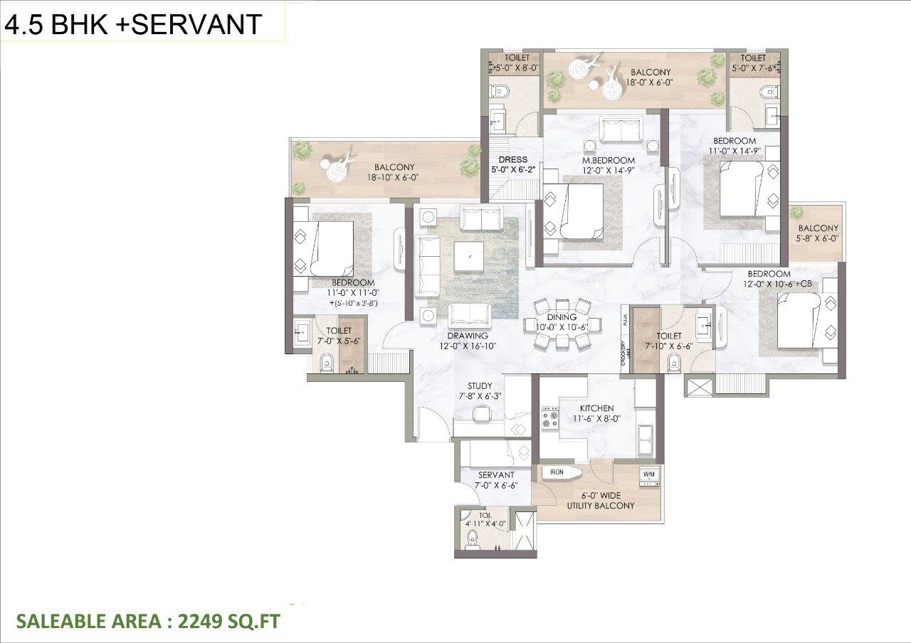 4.5 BHK