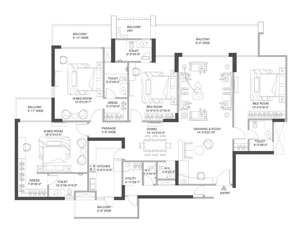 4.5 BHK