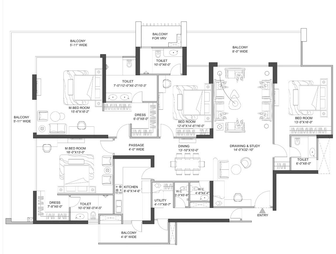 4.5 BHK