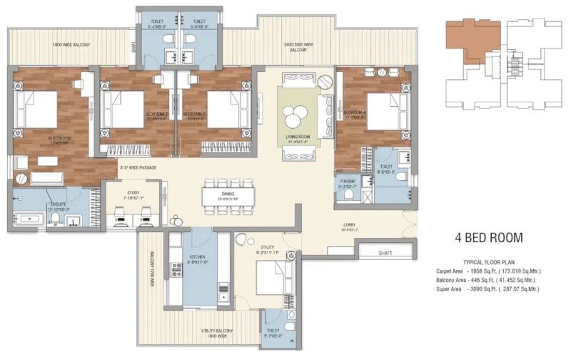 4.5 BHK