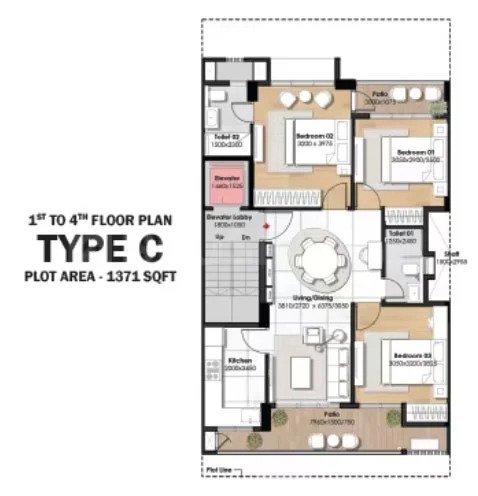 3 BHK