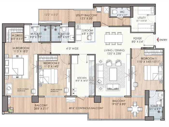 3 BHK