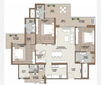 3.5 BHK