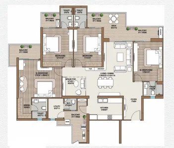 4.5 BHK