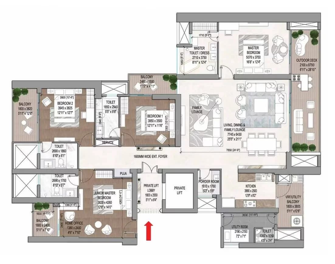 4.5 BHK