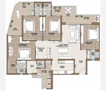 4.5 BHK